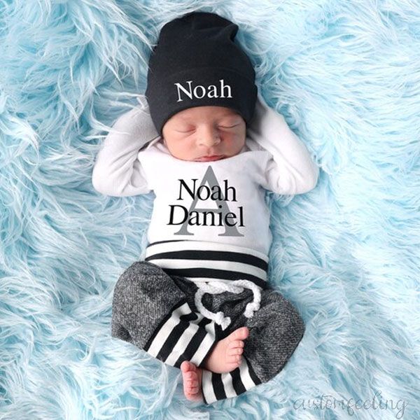 Personalized BABY Coming Home Outfit