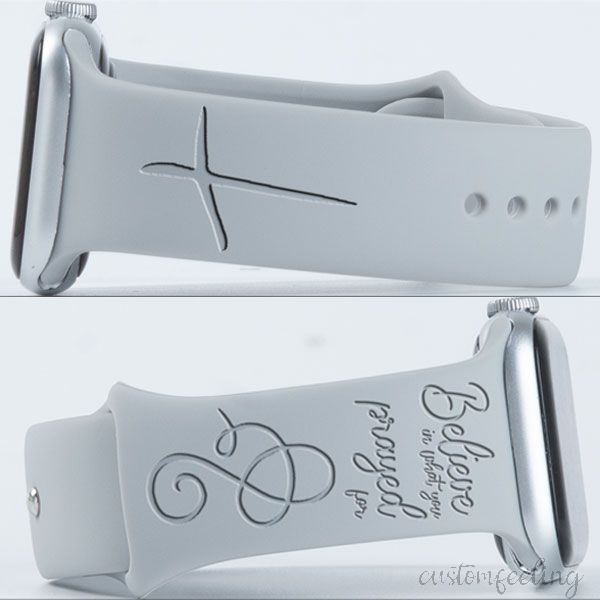 Believe in what you prayed for Watchband  For Apple Watch