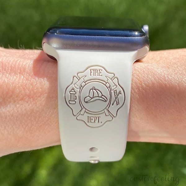 Police Or Firefighter Band For Apple Watch 