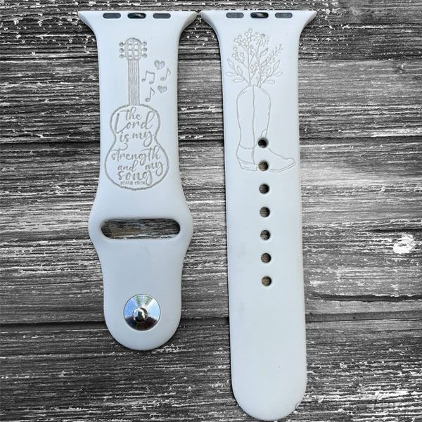 Lord Is My Strength Watch Band  For Apple Watch 