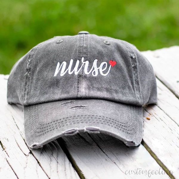 Personalized Doctor/Nurse Baseball Cap Gift for Nurse