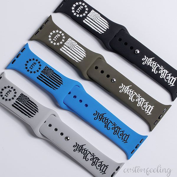Personalized Color 1776 Watch Band For Apple Watch