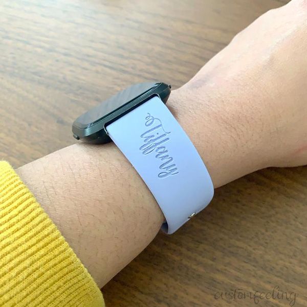 Nurse Gift For Fitbit Versa, Versa Lite, and Versa 2 Silicone Watch Band