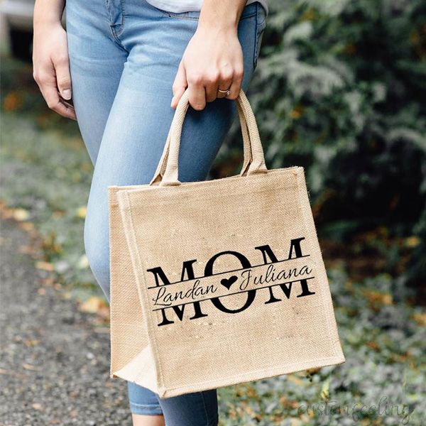 Personalized Mom Beach Bags