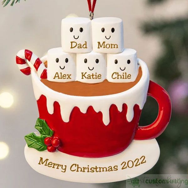 2022 Family Ornaments Christmas Tree Decoration