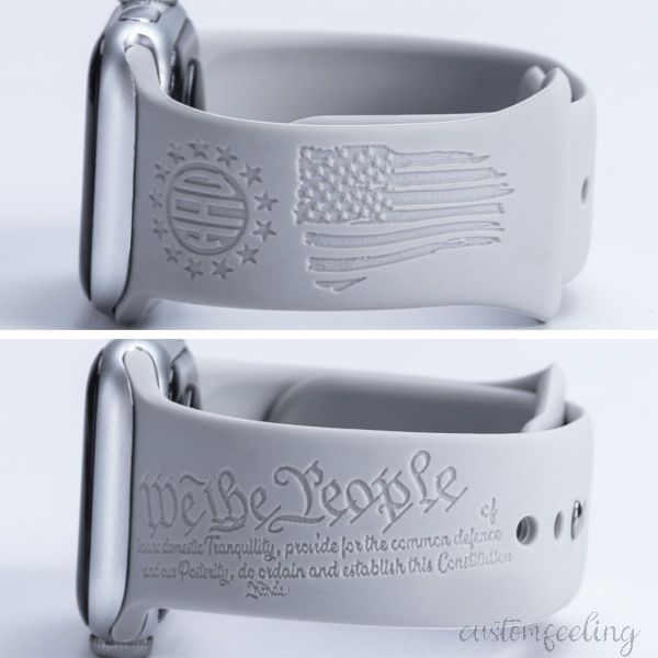 We the People American Flag Band For Apple Watch