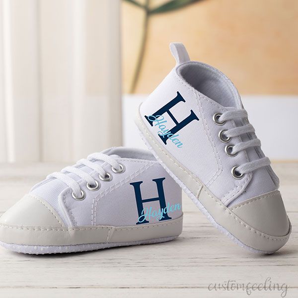 Personalized Baby Infant Shoes Baby Birthday Shoes