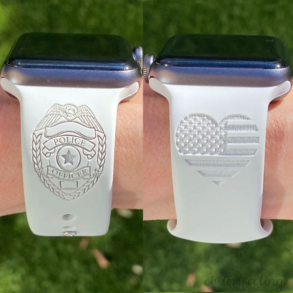 Police Or Firefighter Band For Apple Watch 