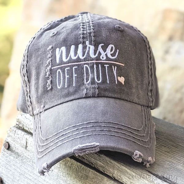Personalized Doctor/Nurse Baseball Cap Gift for Nurse