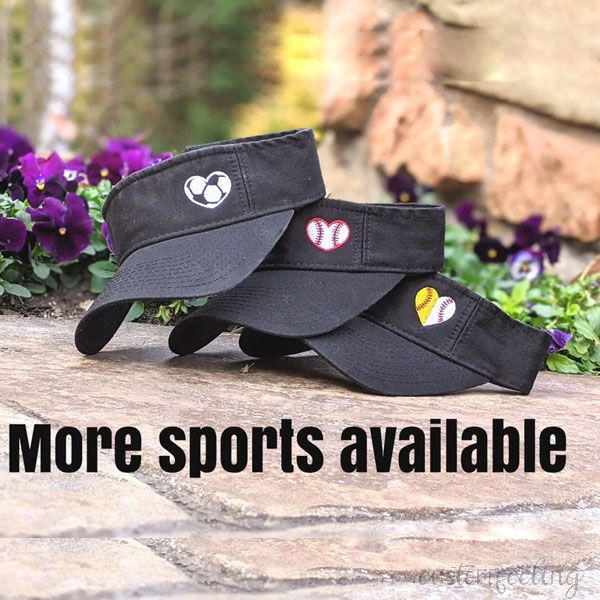 Personalized Mom of Athlete Sport Visor