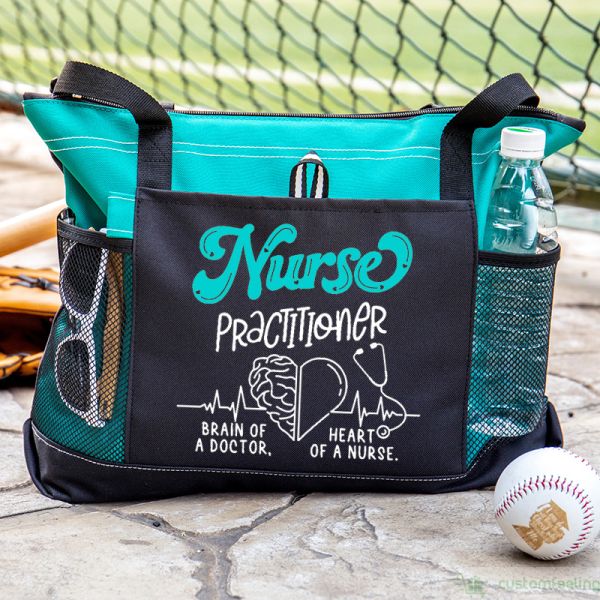 Personalized cna tote bags deals