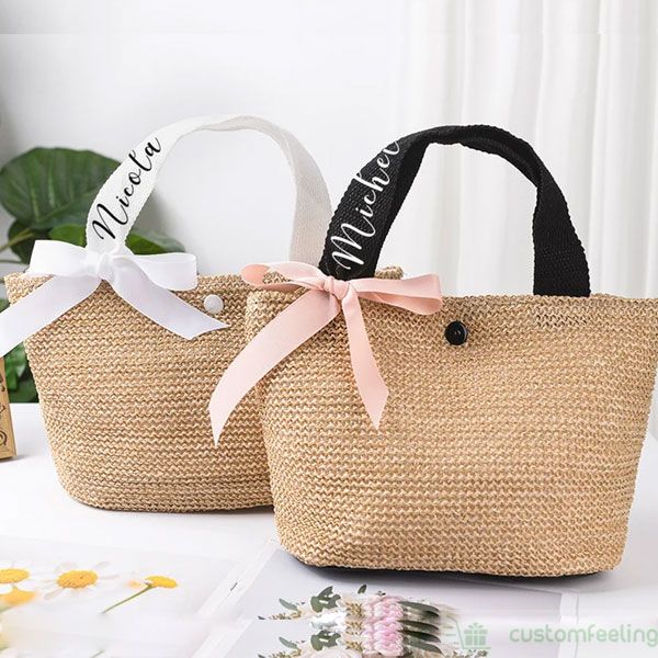 Personalized Beach Tote Bags With Names | CustomFeeling